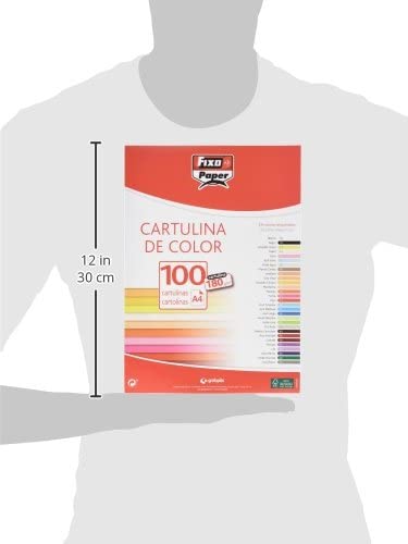 Fixo Paper 11110446 - Pack of 100 A4 Cards Cinnamon Brown 180 g, dark chocolate - Image 2