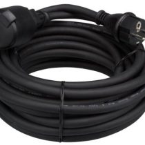 Perel ec10r25 Extension Cable, 3 G2.5, 10 m, Black Rubber