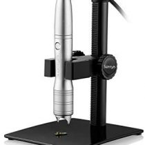 Supereyes A005+ 5.0MP 1 ~ 500X Fine-Auto Focus Handheld USB Digital Microscope Loupe Magnifier with LED Metal Stand