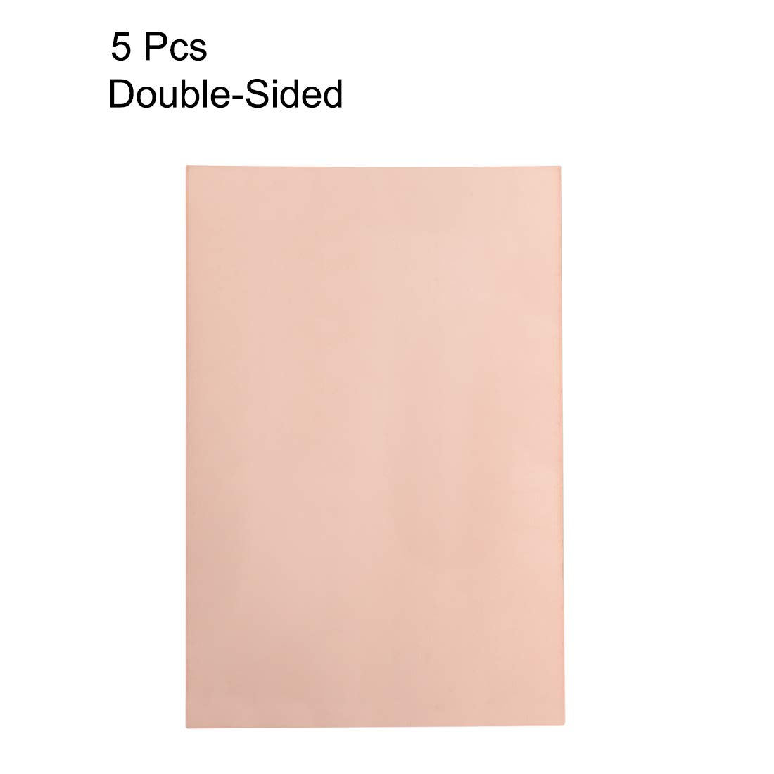 sourcing map Double-Sided Copper Clad Laminate PCB Circuit Board, FR4 150x100mm 5.91x3.94 inch - Image 2