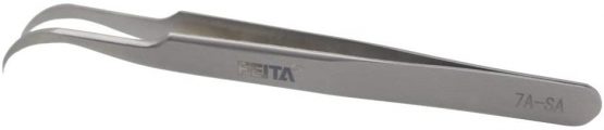 Individual Eyelash Tweezers - FEITA Professional Stainless Steel Curved Tweezer Precision for 3D Volume Eyelash Extension (1 Pc) - Image 3