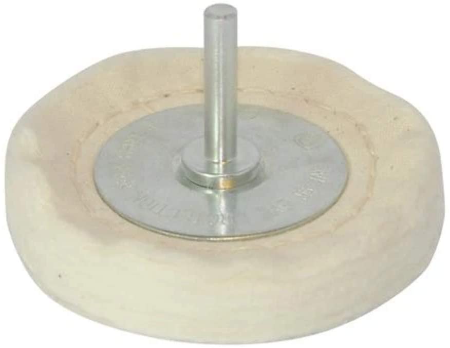 Silverline 105882 Loose Leaf Buffing Wheel 75 x 12 mm, Multicolour
