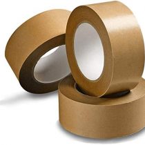 Brown Kraft Tape 50mm x 50m - Picture Framing Paper Kraft Tape - Eco Friendly - Sabco (1)