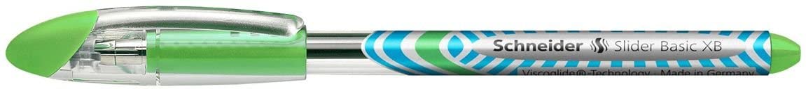 Schneider Slider Extra Bold Ballpoint Pen - Light Green (Pack of 10) - Image 2