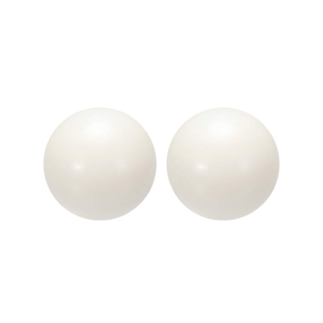 sourcing map 1-inch PA Nylon Solid Plastic Balls, Precision Bearing Ball 2pcs, 1" 2Qty