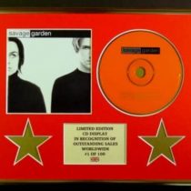 SAVAGE GARDEN/CD DISPLAY/LIMITED EDITION/COA/SAVAGE GARDEN