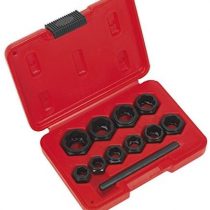 Sealey AK8183 Spanner Type Bolt Extractor Set, 11 Pieces