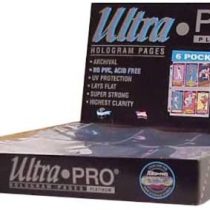 Ultra Pro 6-Pocket Platinum Page with 2-1/2" X 5-1/4" Pockets 100 ct.