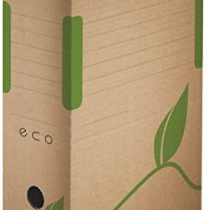Esselte Leitz ECO Archiving Box 100 MM Cardboard Natural Brown