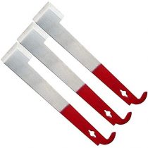 KINGLAKE 3 Pcs Bee Hive Tool Stainless Steel J-Hook Beekeeping Scraper Frame Lifter Beekeeper Equipment…