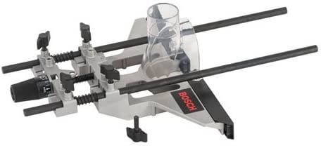 Bosch Professional Parallel Guide (10mm, Accessories for Routers), Black/Silver, 45cm x 40cm x 15cm