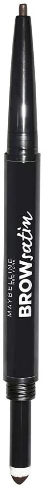 Maybelline New York Satin Brow Pencil, Dark Brown, 9g, 9 g (Pack of 1)