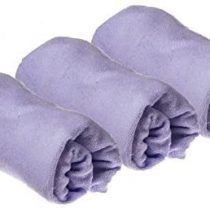 Set of 3 Cotton Changing Mat Covers 50 x 70 cm - 7 Colours Available (Purple)