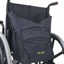 Ability Superstore Wheelchair Carry Bag 16.25-inch Length x 14-inch Width x 7-inch Height Black