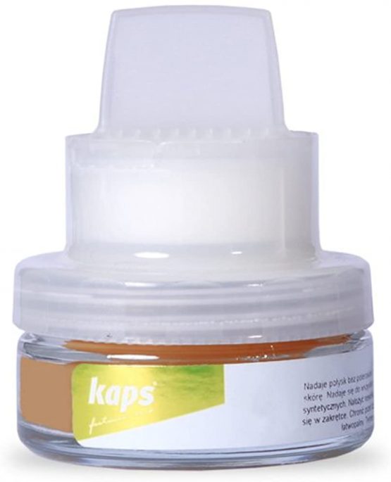 Shoe Cream with Sponge Applicator, Intensive Leather Care and Nourishing, Kaps Delicate, 70 colours - Image 3