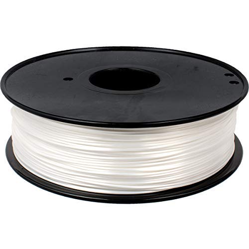 PLA Filament 1.75mm Silk, Geeetech 3D Printer PLA Filament,1.75mm,1kg per Spool,Silk White, Silk PLA