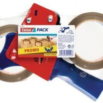 tesapack Standard Brown 2 x 66m:50mm + Dispenser