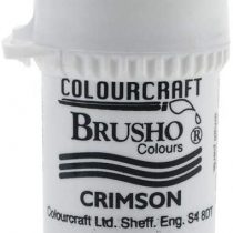 Colorfin Brusho Crystal Colour 15G Crimson, Acrylic, Multicolour, 3.04x3.04x5.08 cm