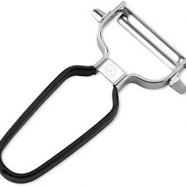 Starchef Y-Shape Peeler Slicer,Vegetable Fruit Peeler Slicer,Stainless Steel,Black