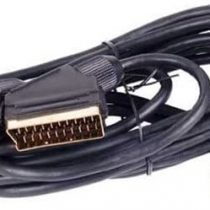 World of Data 2m Scart Splitter Cable - 1 to 2 Fully Wired - Shielded - 21-pin - Audio - Video - Male to 2 x Male