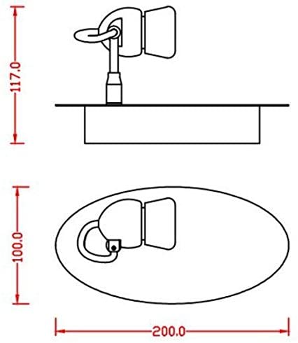 Lucide TIRY - Ceiling Spotlight - LED Dim. - 1x5W 3000K - Grey, Gray, 20 x 10 x 15 cm - Image 4