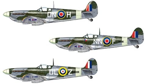 ITALERI ITA1307 Spitfire Mk Vi 1:72 Plastic Kit Model, Green - Image 4