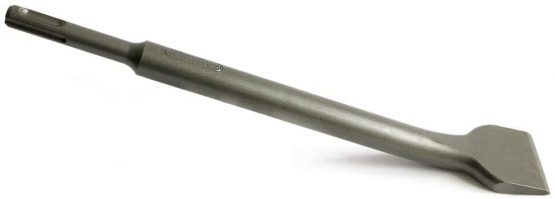S&R Tile Chisel SDS-Plus 250 x 40 mm / Made in Germany / Curved Shape, optimised geometry. Professional Quality