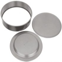 Judge JB47 Non-Stick Round 8" Flan Tin or Sandwich Tin with Loose Base, Dishwasher Safe 20cm x 4 cm - 5 Year Guarantee