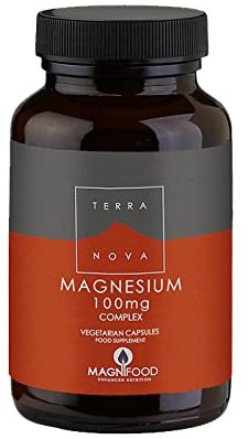 TERRANOVA Organic Magnesium 100Mg Complex, 100 CT, 100 count (Pack of 1)