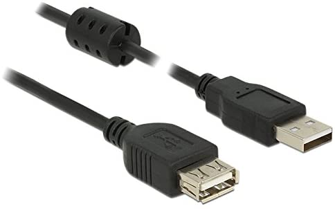Delock Extension Cable USB 2.0 Type A Male > USB 2.0 Type A Female 2.0 m Black