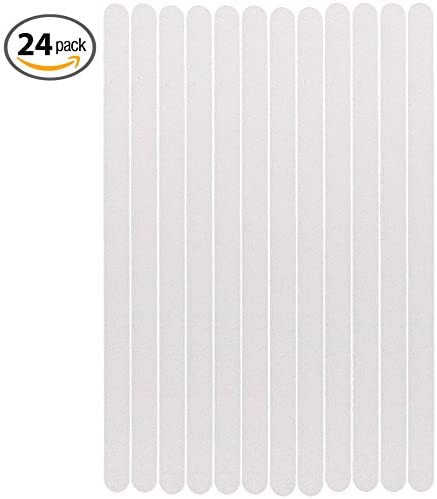24 Strips Non-slip Transparent for Bath and Shower, Shower x2 - Image 2