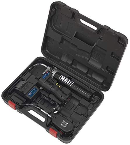 Sealey Cpg18V Cordless Grease Gun 18V, White - Image 4