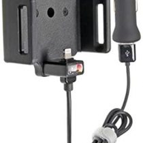 Brodit 521666 Adjustable Device Holder with Car USB Charger for Apple iPhone 6 with Apple Case