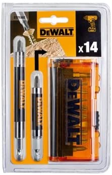 Dewalt DT71502-QZ Screwdriver Bit Set, 5cm x 10cm x 15cm, 14 Pcs, Black / Yellow