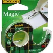 Scotch 19 mm x 7.5 m Magic Tape, Pack of 12