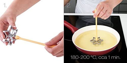 Tescoma Rosette Waffle Maker, 4 Pcs Delicia, Assorted, 31 x 13 x 2.2 cm, 31 x 13 x 2.2000000000000002 cm - Image 2