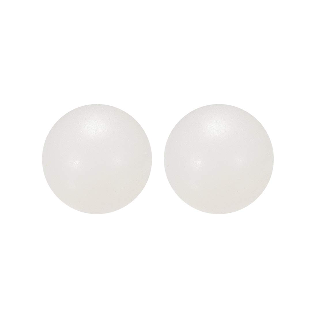 sourcing map 3/4-inch PA Nylon Solid Plastic Balls, Precision Bearing Ball 2pcs, 3/4" 2Qty