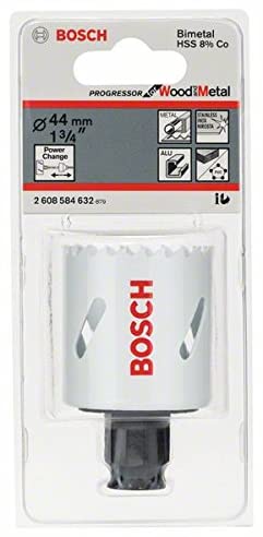 Bosch 2608584623 Progressor Hole Saw, 30mm Ø, 15.2cm x 5.4cm x 1.2cm, Blue