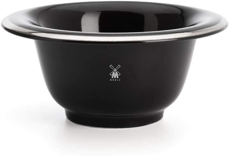MÜHLE Shaving Bowl in Black Porcelain