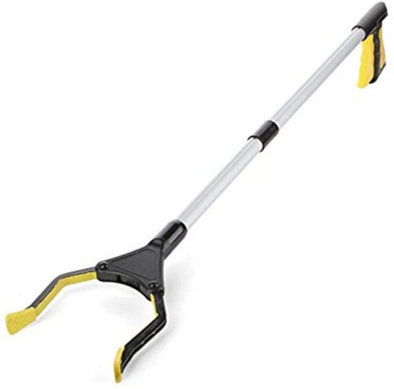 Reacher,Rotating 32 inch Long Handy Pick up Tools,Ideal for Pick Item Up. (1*Piece, Yellow) - Image 2