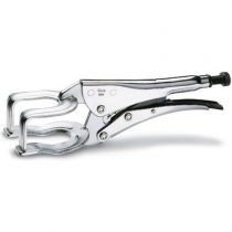 Beta 1060 200 Adjustable Self Locking Pliers, Fork Type Jaws, Chrome Plated