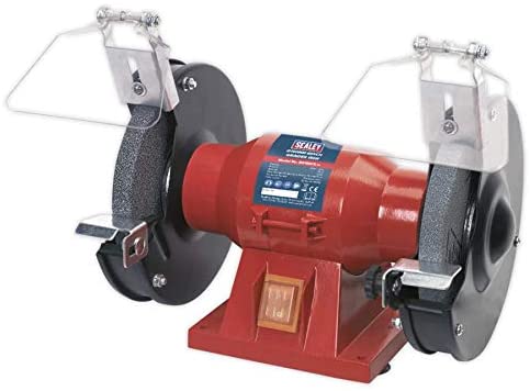Sealey Bg150Cx Bench Grinder 150Mm 150W/230V, White - Image 2