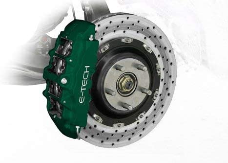 E-Tech EBCP-BRG British Racing Green Car Engine Bay Block Valve Cover Brake Caliper Paint Kit