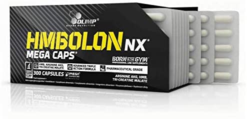 OLIMP SPORT NUTRITION Olimp Labs HMBolon NX Capsules, Pack of 300 Mega Capsules, 300 count (Pack of 1)
