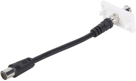Computer Spares TV Aerial Module – Suitable for Connecting TV Coaxial Fly Lead/Cable – 25mm x 50mm Size - Image 2