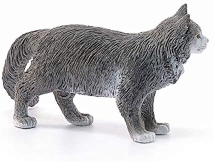 SCHLEICH 13893 Maine Coon cat Farm World Toy Figurine for children aged 3-8 Years, Black, 1.6 inch - Image 4
