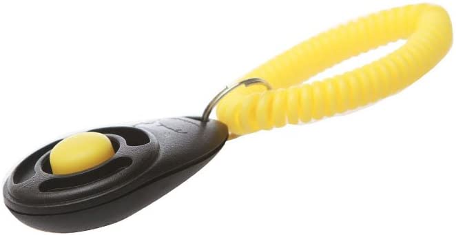 Starmark Pro-Training Deluxe Clicker for Dogs, Black and Yellow - Image 4