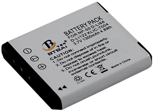 2x NP-50 Battery for NP50 NP-50A NP50A FinePix F60fd F600EXR F605 F605EXR F660EXR F70EXR F750EXR F770EXR F80EXR F900 F1000EXR REAL 3D W3 X10 X20 XF1 XF-1 XP100 XP150 XP170 Digital Camera Battery k2a - Image 2
