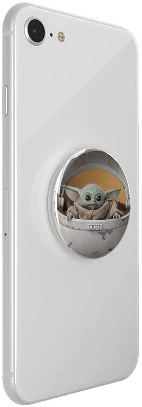 PopSockets: PopGrip Expanding Stand and Grip with a Swappable Top for Phones & Tablets - The Child Pod (Baby Yoda) - Image 4