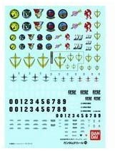 Bandai Model Kit-51593 51593 Gundam Decal 16-MG Multi Federation, 34134, Multi-coloured - Image 3